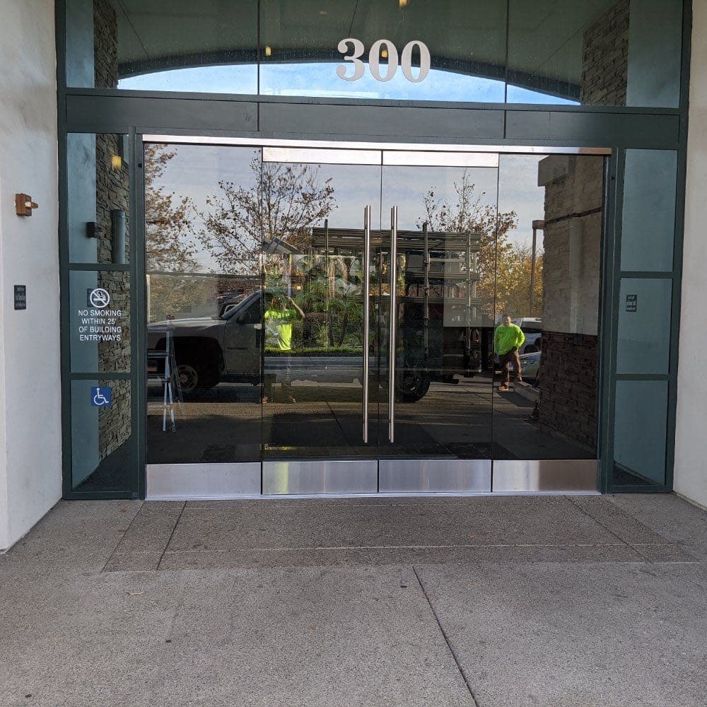 Glass Door Installation