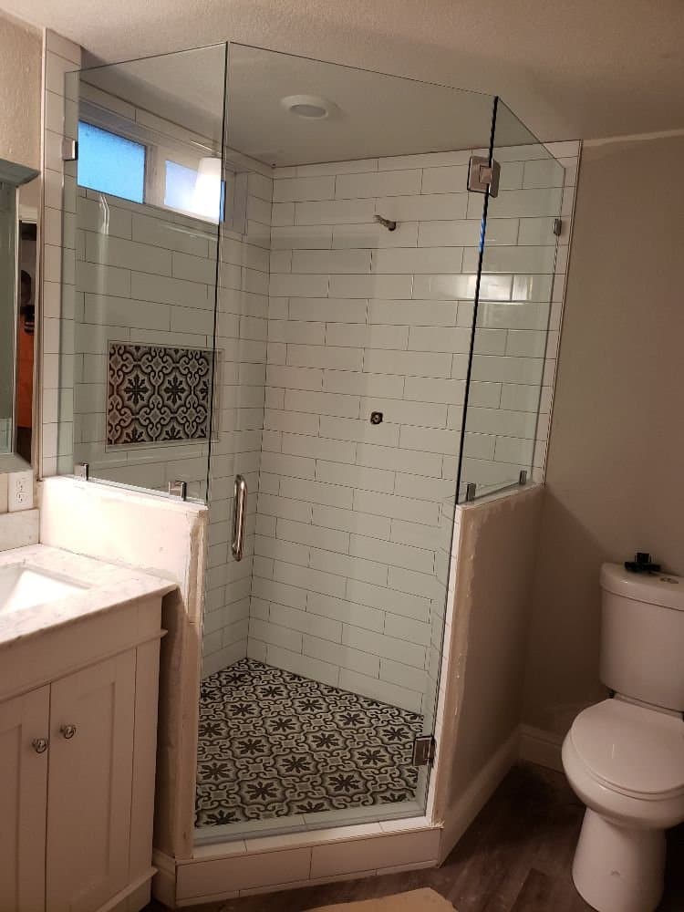 Frameless Mirror Installation