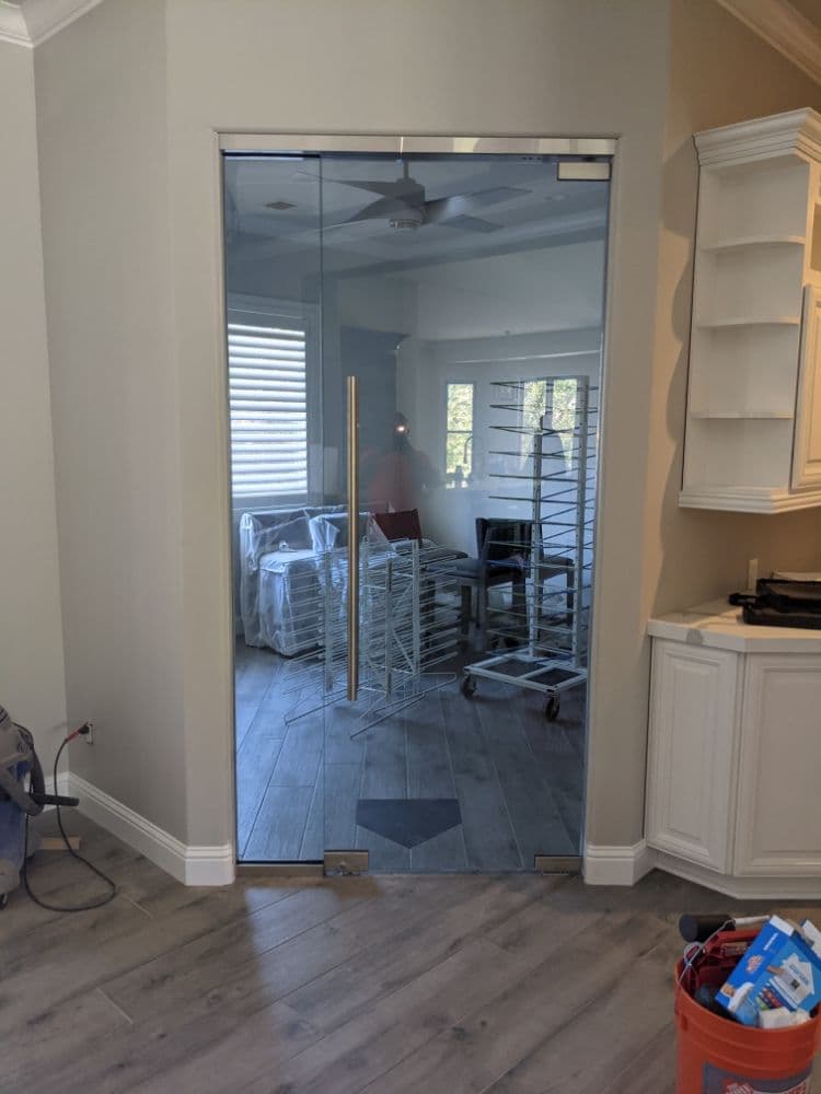 Glass Door Installation
