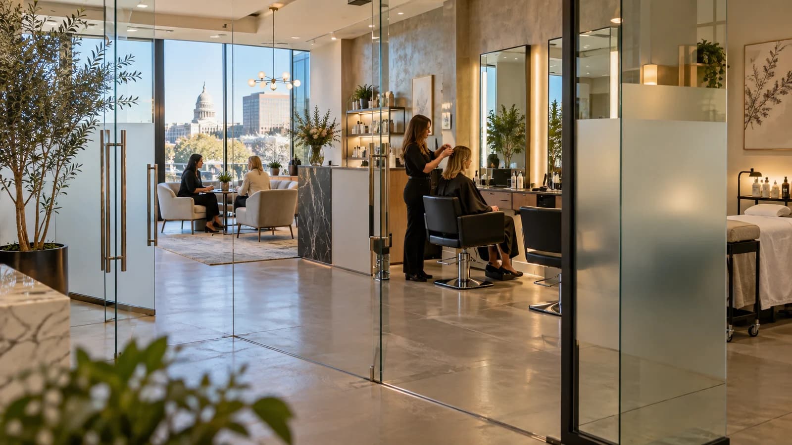How to Choose Glass for Sacramento Medical Offices, Salons, and Professional Suites